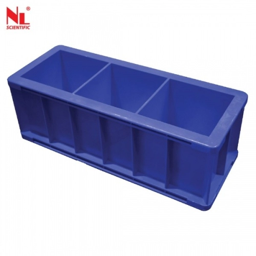 100mm Hybrid Fiblre Plastic Cube Mould NL 4014 P / 043