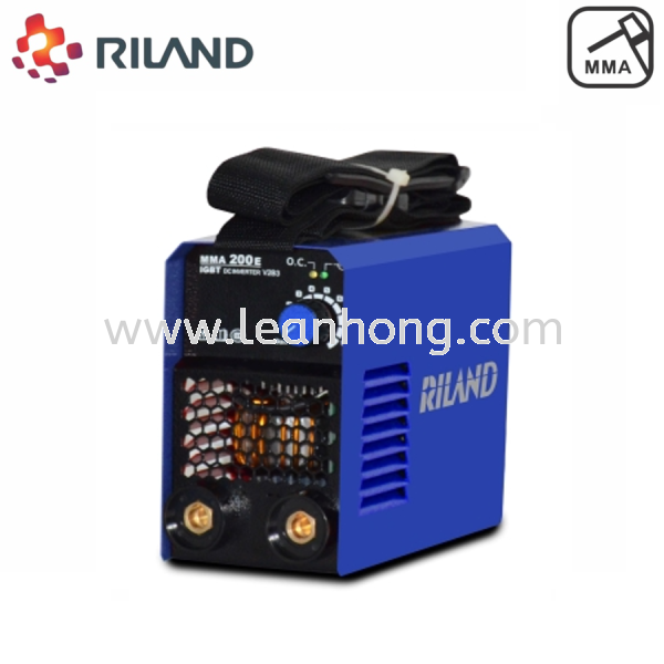 RILAND MMA 200E WELDING MACHINE RILAND MMA WELDING MACHINE MMA WELDING MACHINE WELDING & PLASMA CUTTING MACHINE Penang, Malaysia, Kedah, Butterworth, Sungai Petani Supplier, Suppliers, Supply, Supplies | Lean Hong Hardware Trading Company