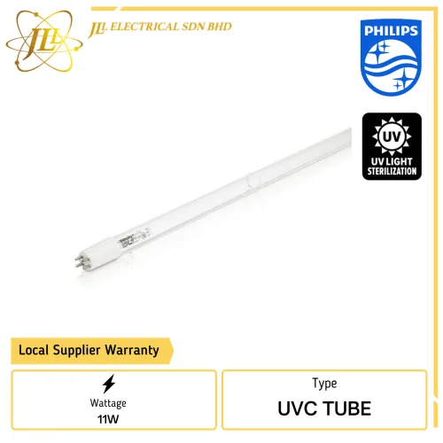 PHILIPS TUV T5 TL MINI 4PIN 11W 251.8MM UVC GERMICIDAL LAMP FOR STERILISING & DRYING