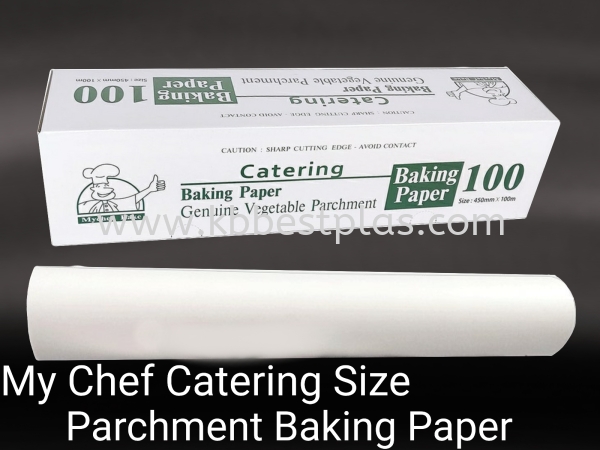 My Chef Catering Size Parchment Baking Paper Baking Utensils Penang, Malaysia, Perak, Kedah, Butterworth, Kepala Batas Supplier, Suppliers, Supply, Supplies | KB BESTPLAS ENTERPRISE (M) SDN BHD