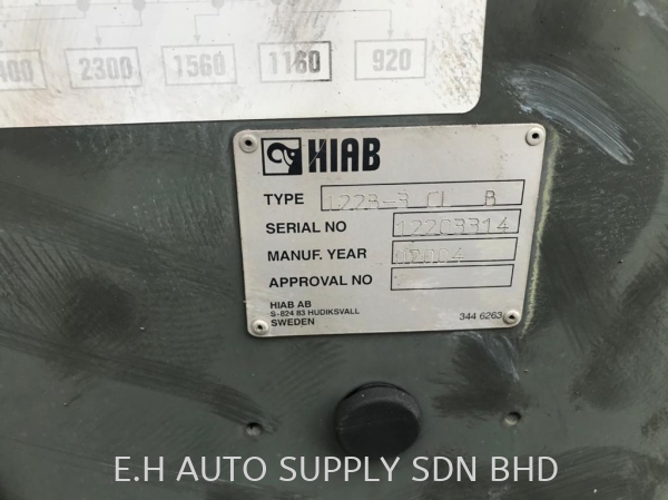  Lorry Crane Attachment Kuala Lumpur (KL), Malaysia, Selangor, Kepong, Sungai Buloh Supplier, Suppliers, Supply, Supplies | E.H. AUTO SUPPLY SDN BHD