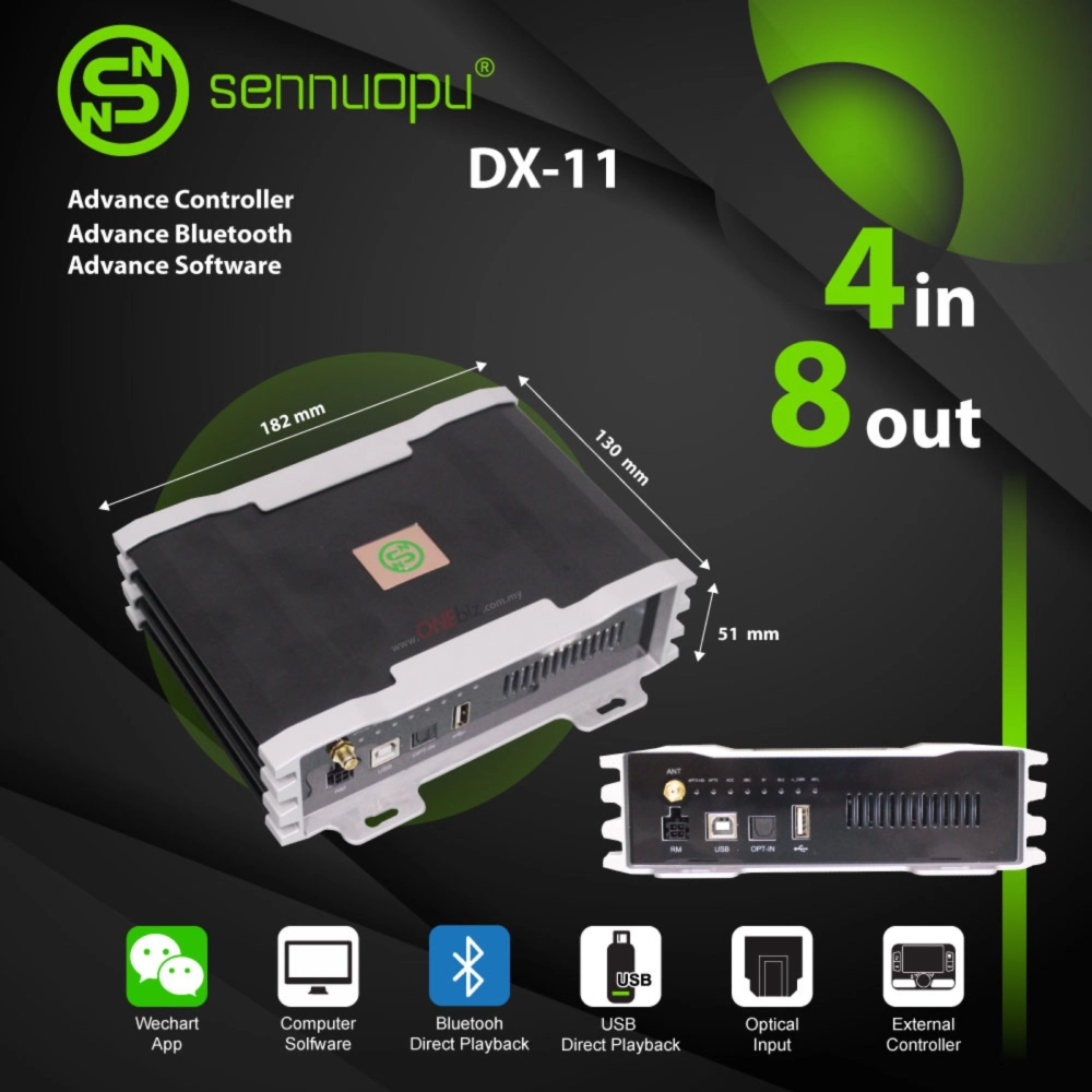 Sennuopu DSP 4in 8out DX-11