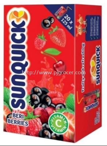 SUNQUICK RTD MIXED BERRIES 125ML Sunquick Non-Carbonated Beverages Petaling Jaya (PJ), Selangor, Malaysia, Kuala Lumpur (KL) Supplier, Suppliers, Supply, Supplies | PJ GROCER SDN BHD