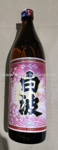 SATSUMA SAKURA SHIRANAMI SHOCHU 25% 900ML BC4973766003652