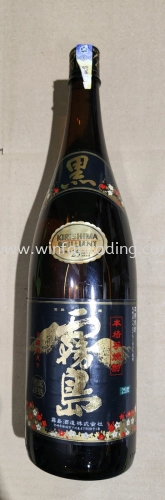 KIRISHIMA SHUZO KURO 25% 1.8L BC4972776941954