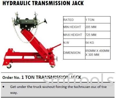 1TON HYDRAULIC TRANSMISSION JACK