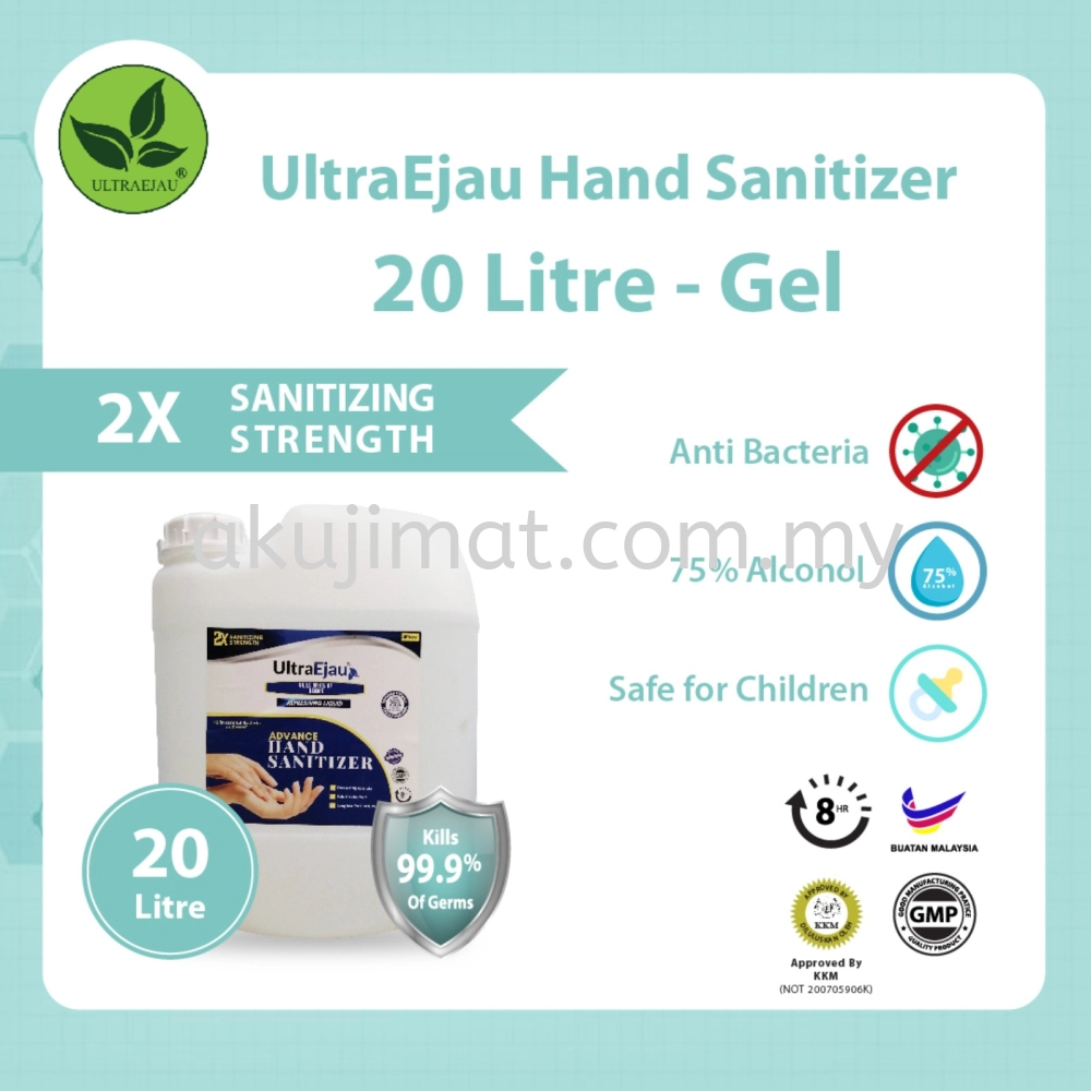 UltraEjau Hand Sanitizer 20 Liter - Gel