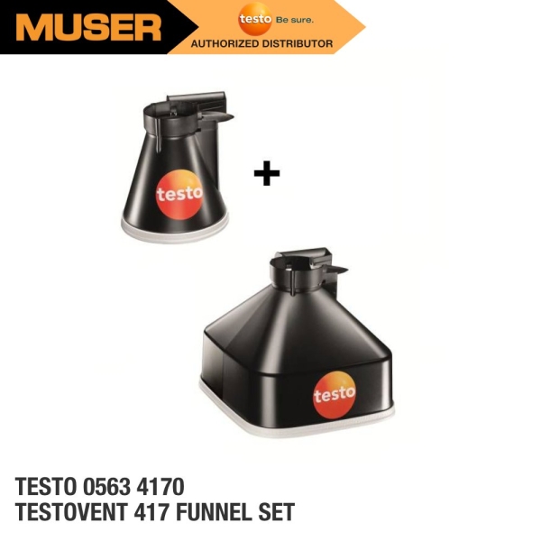 Testovent 417 Funnel Set for Volume Flow Measurement Air Flow Pressure / Air Flow / Gas Detectors Testo Kuala Lumpur (KL), Malaysia, Selangor, Sunway Velocity Supplier, Suppliers, Supply, Supplies | Muser Apac Sdn Bhd
