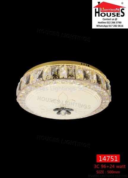 CEILING 14751-500 96W LED-3C+24W LED-WW Ceiling Light (LED) Ceiling Light Selangor, Malaysia, Kuala Lumpur (KL), Puchong Supplier, Suppliers, Supply, Supplies | Houses Lightings Sdn Bhd