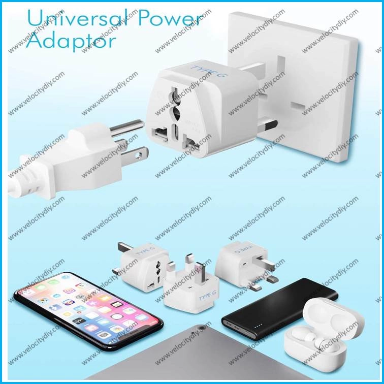 （英规转换头）High Quality Universal Adapter UK 3 Pin Plug AC Adapter Converter