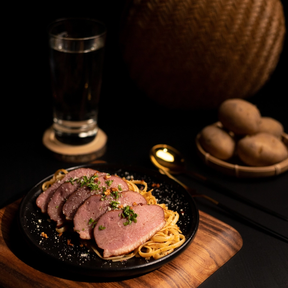 Smoked Duck ‘Balbal’ Aglio E Olio