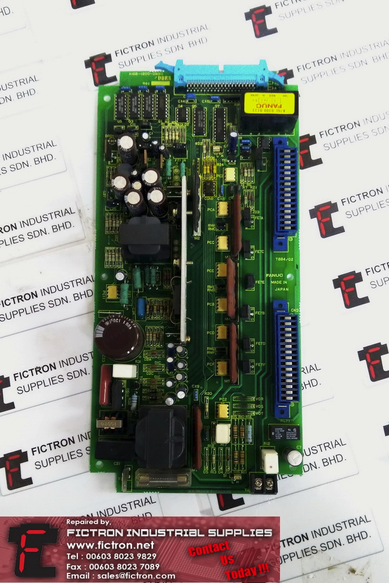 A16B-1200-0880 A16B12000880 FANUC Servo Control PCB Supply Repair Malaysia Singapore Indonesia USA Thailand