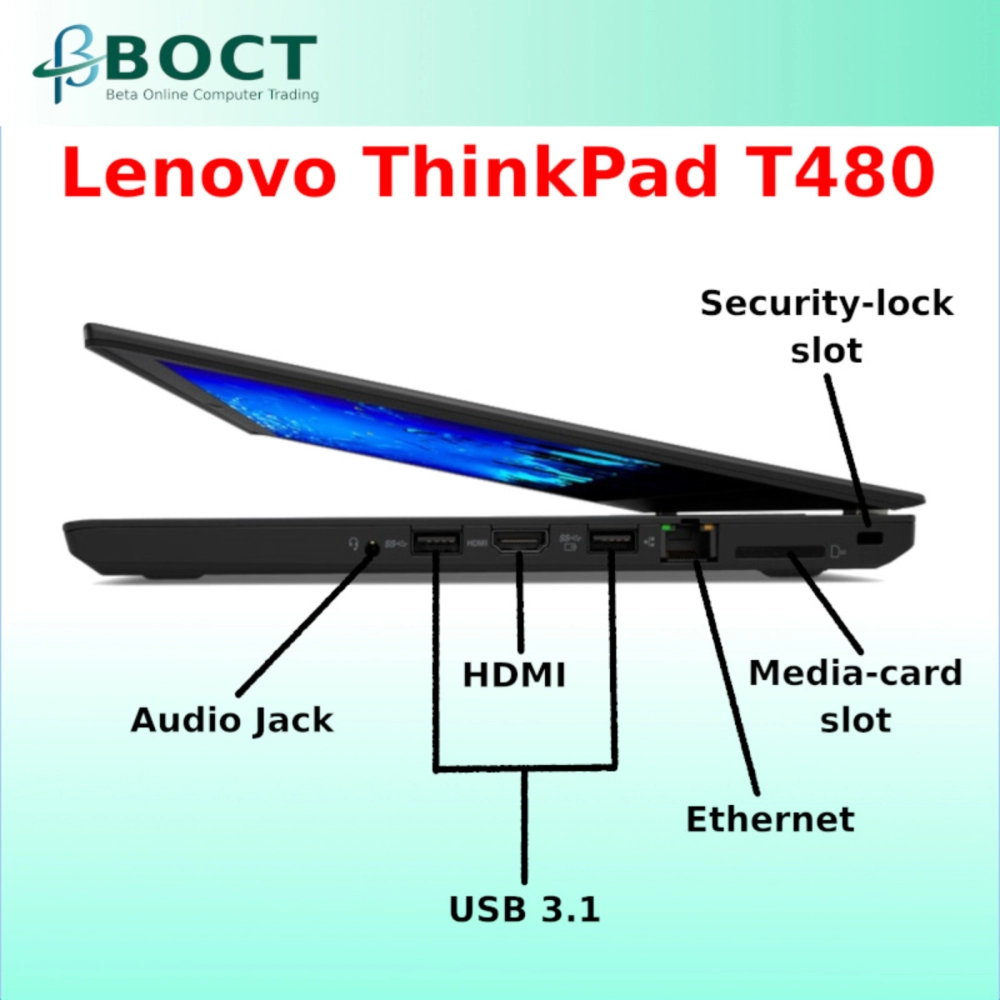 Lenovo ThinkPad T480 Refurbished Laptop Selangor, Malaysia, Kuala Lumpur  (KL), Klang Rental, Refurbished | Beta Online Computer Trading