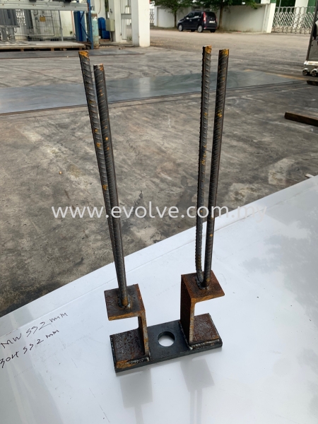 Cast-In Part For Car Shelters Footing Cast-in part Fabrication Malaysia, Johor Bahru (JB), Ulu Tiram Supplier, Suppliers, Supply, Supplies | Evolve Hardware Sdn Bhd