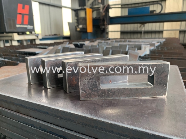 CNC OXY CUT (25mm T X 150mm W X 60mm L) Plate Mild Steel/Stainless Steel & Others Trading Malaysia, Johor Bahru (JB), Ulu Tiram Supplier, Suppliers, Supply, Supplies | Evolve Hardware Sdn Bhd