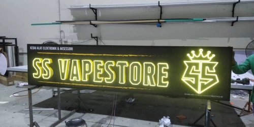 3d Led Boxup Signboard At Wison Signboard