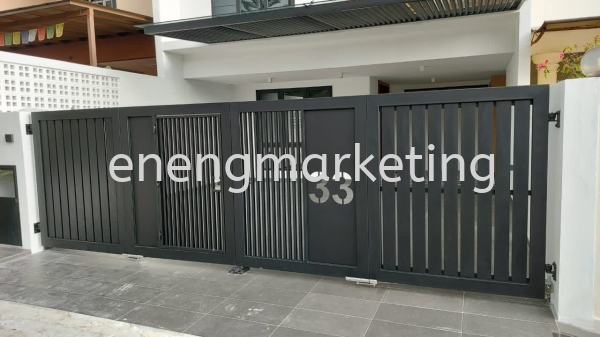 MSG 74-Mild Steel Folding Gate MILD STEEL GATE GATE Selangor, Malaysia, Kuala Lumpur (KL), Klang Supplier, Suppliers, Supply, Supplies | E Neng Marketing Sdn Bhd