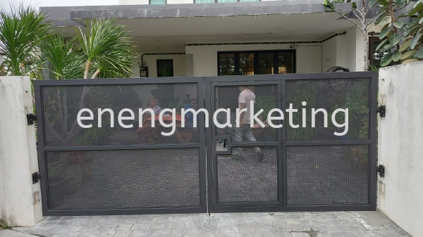 MSG 75-Perforated Folding Gate MILD STEEL GATE GATE Selangor, Malaysia, Kuala Lumpur (KL), Klang Supplier, Suppliers, Supply, Supplies | E Neng Marketing Sdn Bhd