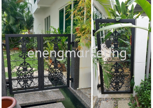 WIG 68- Wrought Iron Small Gate WROUGHT IRON GATE GATE Selangor, Malaysia, Kuala Lumpur (KL), Klang Supplier, Suppliers, Supply, Supplies | E Neng Marketing Sdn Bhd