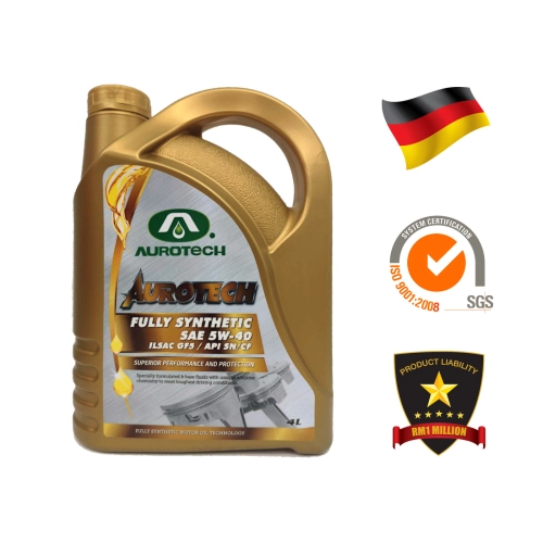 Aurotech Engine Oil 5W-40 Fully Synthetic (4L)