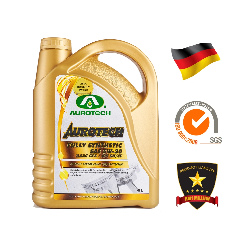 Aurotech Engine Oil 5W-30 Fully Synthetic (4L)