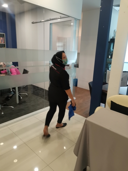 Today start part time cleaner 7/2/2022 new site office cleaning Office Cleaning Selangor, Malaysia, Kuala Lumpur (KL), Ampang Service | SRS Group Enterprise