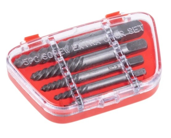  446-853 - RS PRO 5 piece Alloy Steel Screw Extractor Set