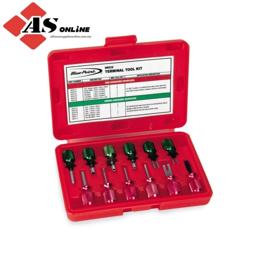 SNAP-ON 6 Pc Deutsch Terminal Tool Kit (Red) / Model: SGDTT106
