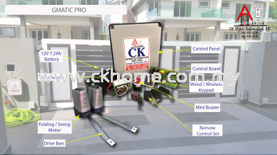 Automatic Folding & Swing Gate System - Gmatic Pro