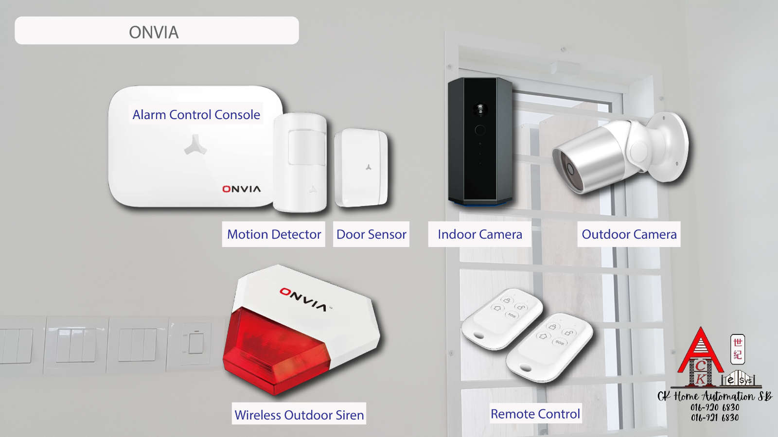 Smart Home Security System - Onvia