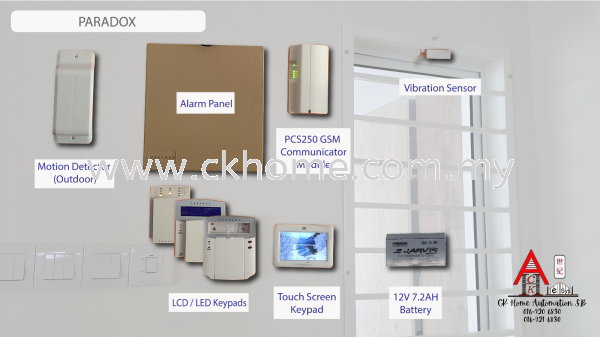 Alarm Security System - Paradox Paradox Alarm Security System Pahang, Malaysia, Kuantan Supplier, Installation, Supply, Supplies | C K HOME AUTOMATION SDN BHD