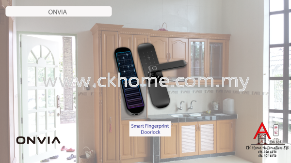 Smart Lock - Onvia Onvia Smart Locks Pahang, Malaysia, Kuantan Supplier, Installation, Supply, Supplies | C K HOME AUTOMATION SDN BHD