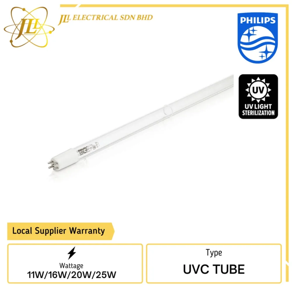 PHILIPS TUV T5 TL MINI 4PIN G4 [11W SE/ 16W SE/ 20W SE/ 25W SE] UVC GERMICIDAL DISINFECTION STERILIZING TUBE