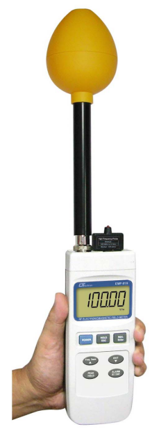 lutron emf-819 3 axis radio frequency electromagnetic field meter