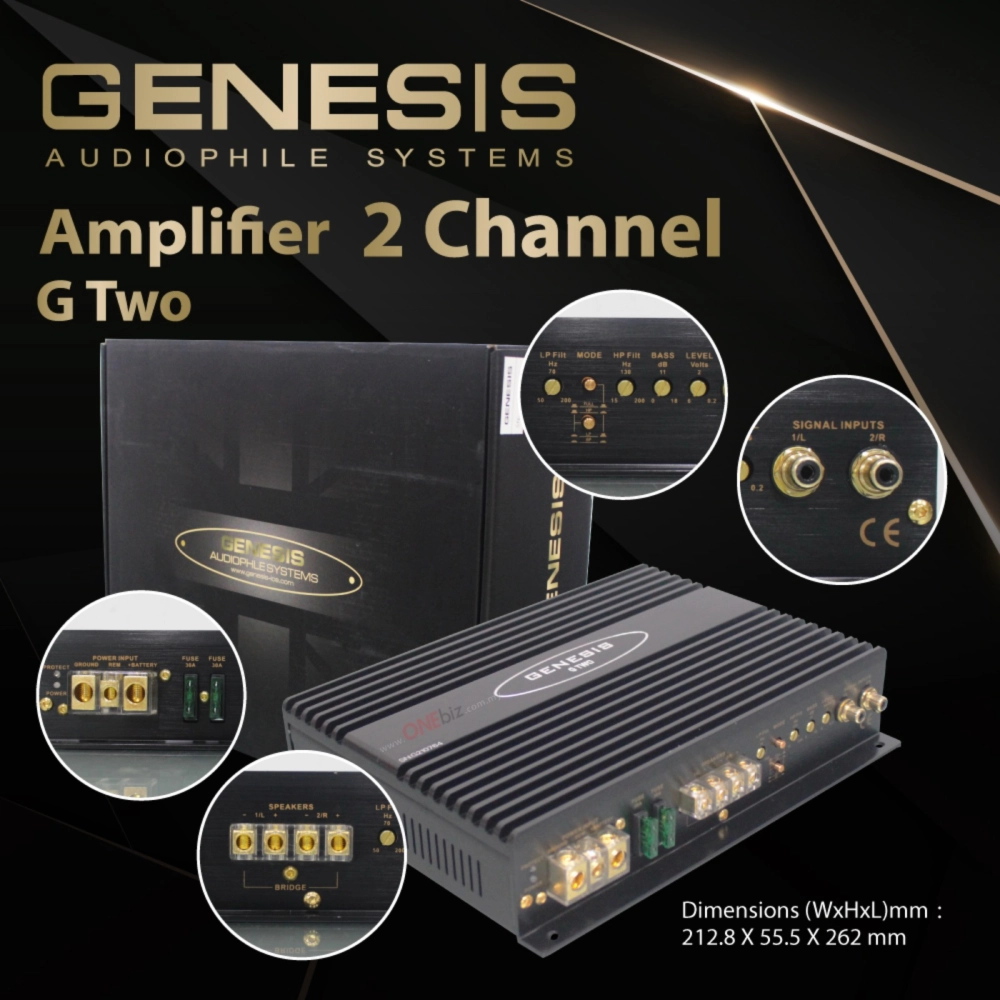 Genesis Amplifier G Series - G One / G Two / G Four