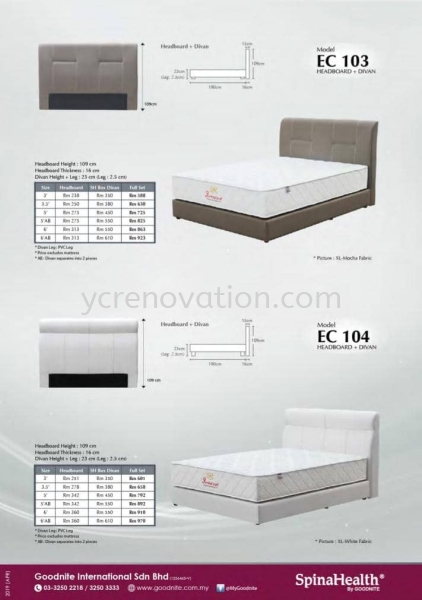 BEDFRAME EC103 EC104 BEDFRAME COLLECTION ONLINE SALES Johor Bahru (JB), Kota Tinggi, Malaysia Services | Yi Cheng Furniture Interior Design