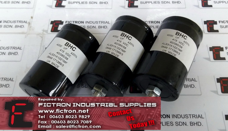 ALS31A1221MF BHC Aluminium Electrolytic Capacitor Supply Malaysia Singapore Indonesia USA Thailand