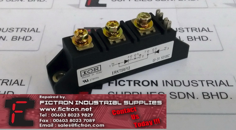 IRKT56 12 IRKT5612 FICTRON Thyristor Module Supply Malaysia Singapore Indonesia USA Thailand