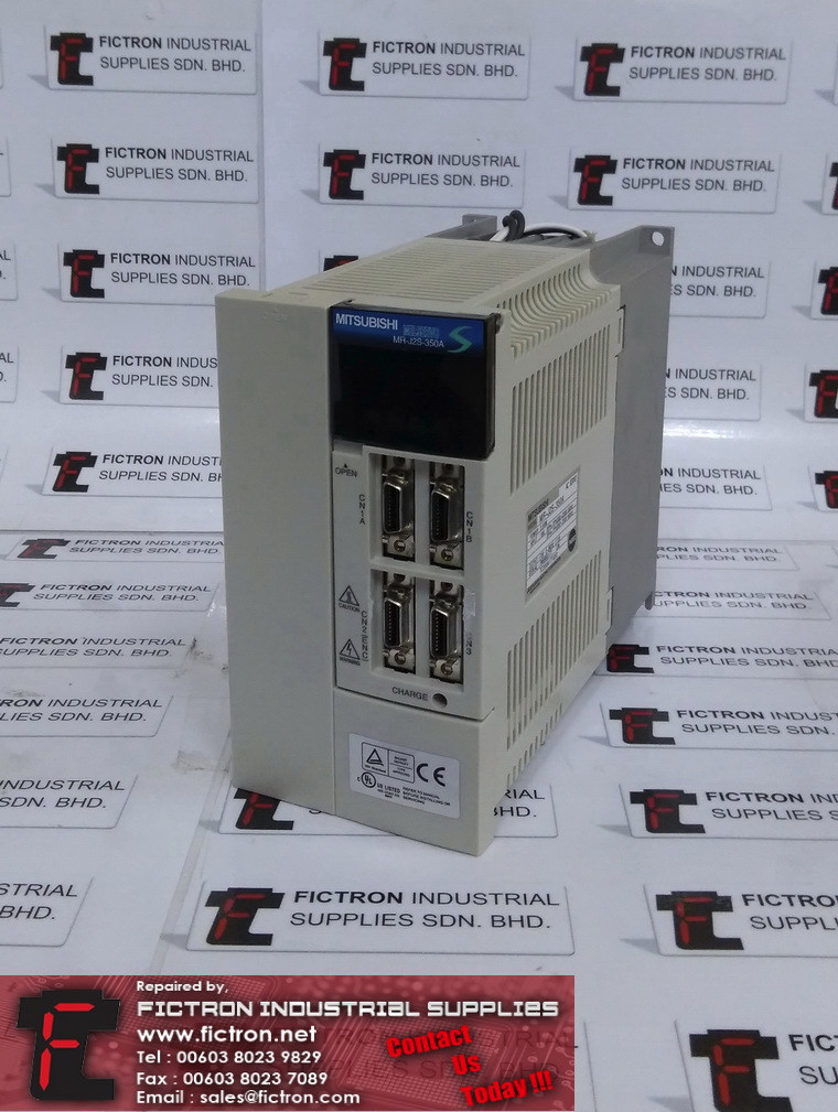 MR-J2S-350A MRJ2S350A MITSUBISHI AC Servo Amplifier Supply Repair Malaysia Singapore Indonesia USA Thailand