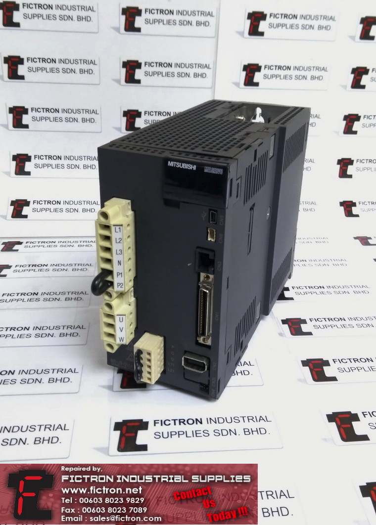 MR-J3-350A MRJ3350A MITSUBISHI AC Servo Amplifier Supply Repair Malaysia Singapore Indonesia USA Thailand