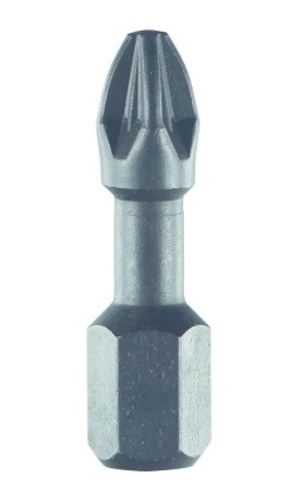  125-0379 - RS PRO Pozidriv Screwdriver Bit 10 pieces, PZ1