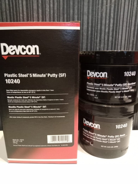 Devcon 10240 Plastic Steel 5min (SF) Putty Devcon Adhesive , Compound & Sealant Johor Bahru (JB), Johor, Malaysia Supplier, Suppliers, Supply, Supplies | KSJ Global Sdn Bhd