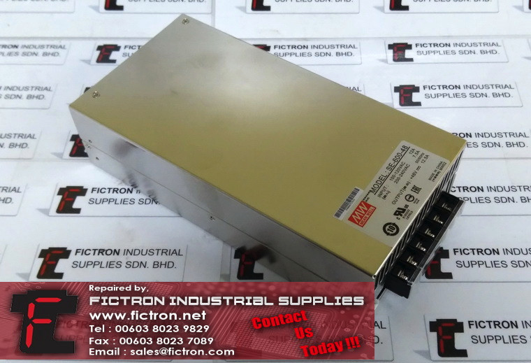 SE-600-48 SE60048 MEAN WELL Power Supply Repair Supply Malaysia Singapore Indonesia USA Thailand