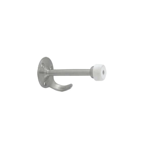 Canter Design STP-023 Door Bumper with Coat Hook / Wall or Door Mount / Door Stopper / Door Hardware / Home Improvement / DIY