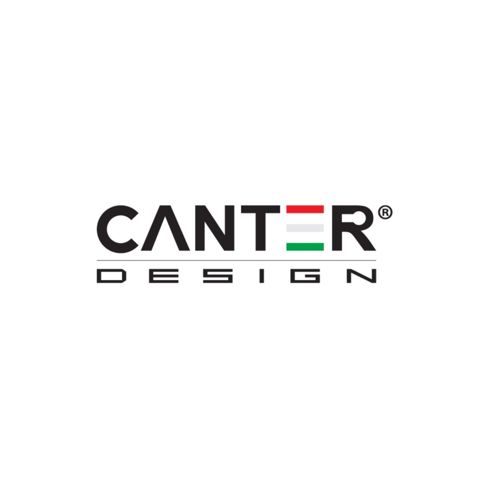 Canter Design STP-184 Sliding Door Stopper / Door Mount / Door Stopper / Door Hardware / Home Improvement / DIY