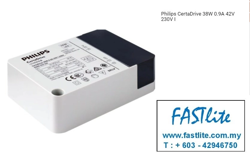 Philips CertaDrive 38W 0.9A 230V LED Driver