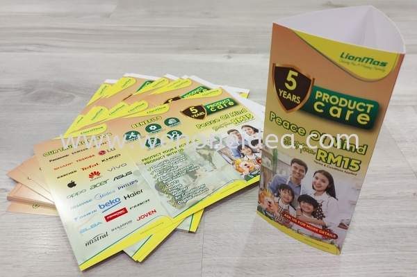 Table Tent Card Flyer / Brochure Offset & Digital Print Johor Bahru (JB), Malaysia, Ulu Tiram Supplier, Suppliers, Supply, Supplies | Wen One Idea Enterprise