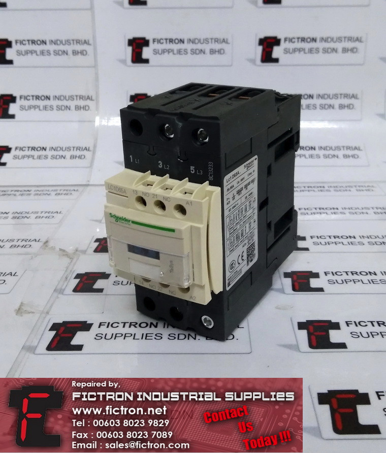 LC1D65AU7C SCHNEIDER ELECTRIC AC Contactor Supply Malaysia Singapore Indonesia USA Thailand