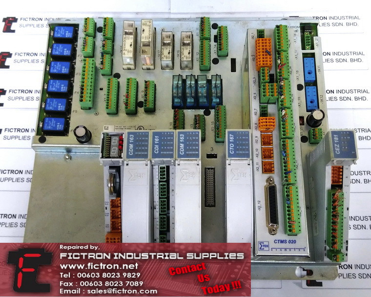 CTMS020 SIGMATEK Control Board Module Supply Repair Malaysia Singapore Indonesia USA Thailand