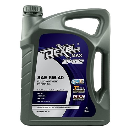 Dexel Max SP-800 SAE 5W-40 HDMP-44-4 (4L) HARDEX DEXEL MAX SP-800 SERIES FULLY SYNTHETIC ENGINE OIL PETROL & LIGHT DUTY DIESEL ENGINE OIL - DEXEL SERIES LUBRICANT PRODUCTS Pahang, Malaysia, Kuantan Manufacturer, Supplier, Distributor, Supply | Hardex Corporation Sdn Bhd